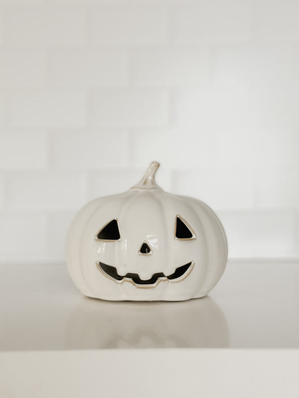 Ceramic Jack O'Lantern