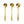 Load image into Gallery viewer, Flower Shaped Spoons, Set of 3