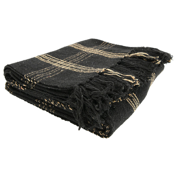 Woven Checkered Throw