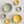 Load image into Gallery viewer, Enameled Mango Wood Footed Bowl