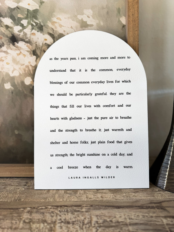 As the Years Pass Arch | Spring 2025 Decor