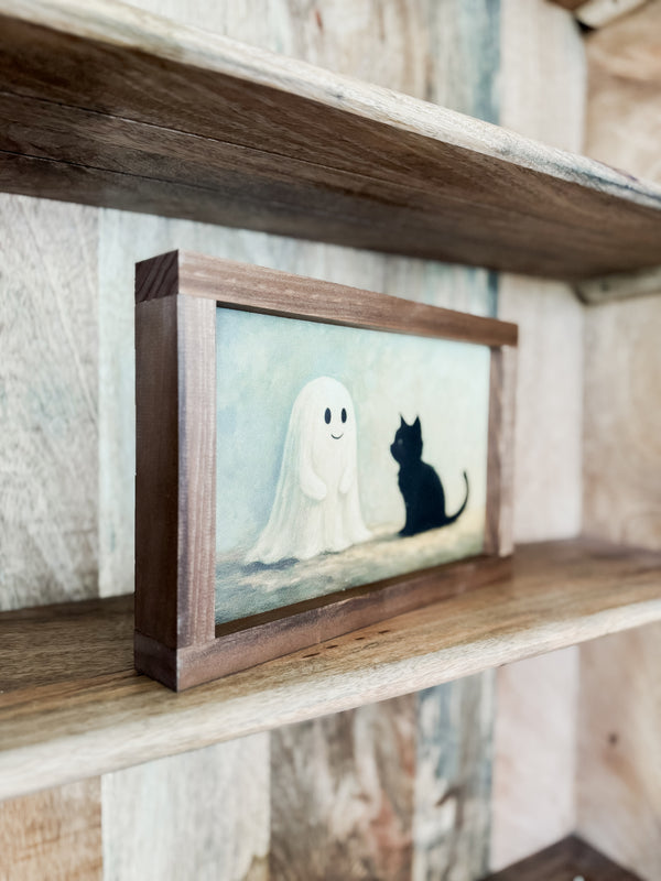 Ghost and Kitten