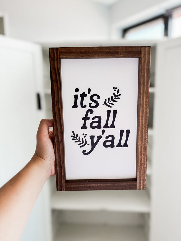 It's Fall Y'all