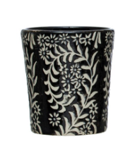 Botanical Stoneware Cup, 6 Styles