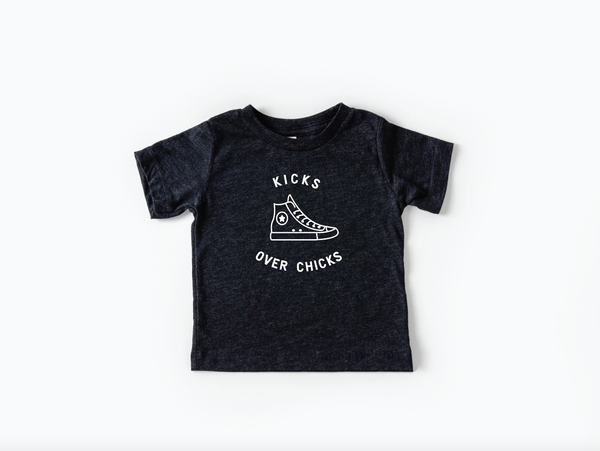 Kicks Over Chicks Toddler/Baby Tee