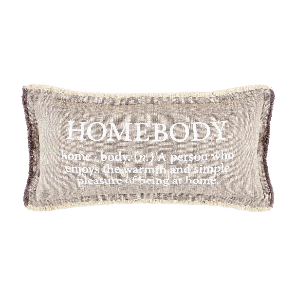 Definition Homebody Pillow Lily and Sparrow