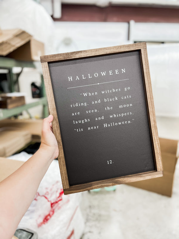 When Witches Go Riding: Halloween