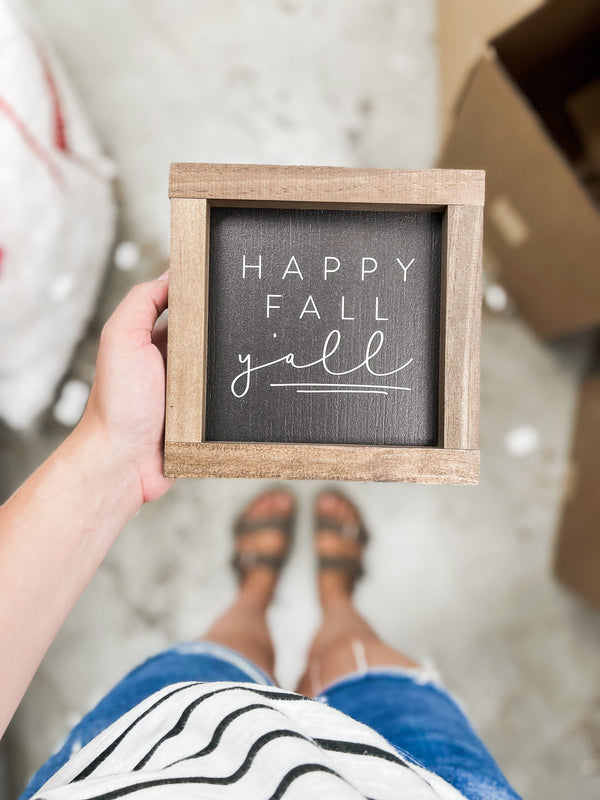 Happy Fall Y'all