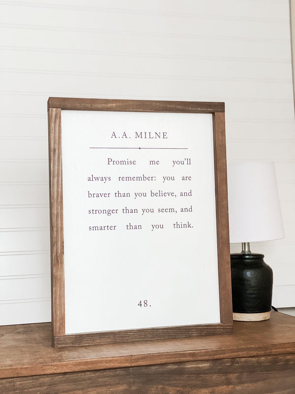 Promise Me You'll Always Remember