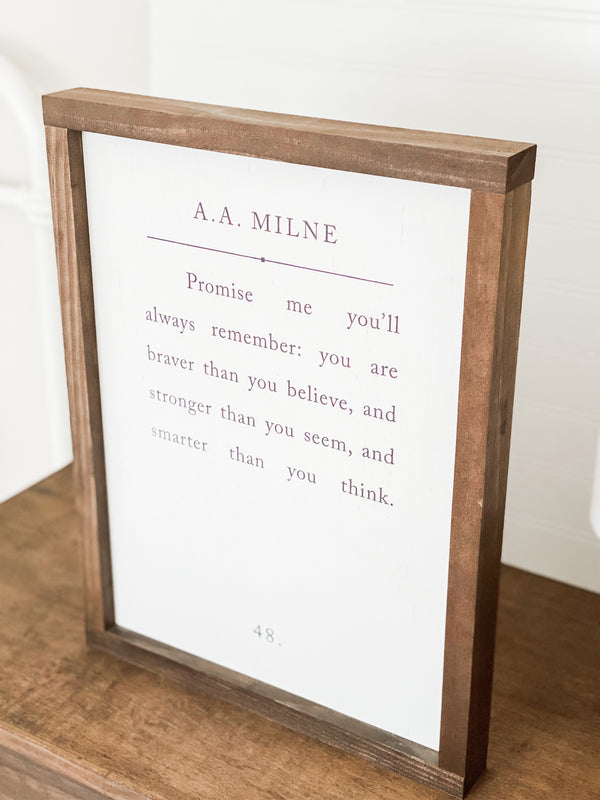 Promise Me You'll Always Remember