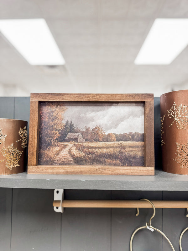 Fall: Vintage Inspired Wall Art
