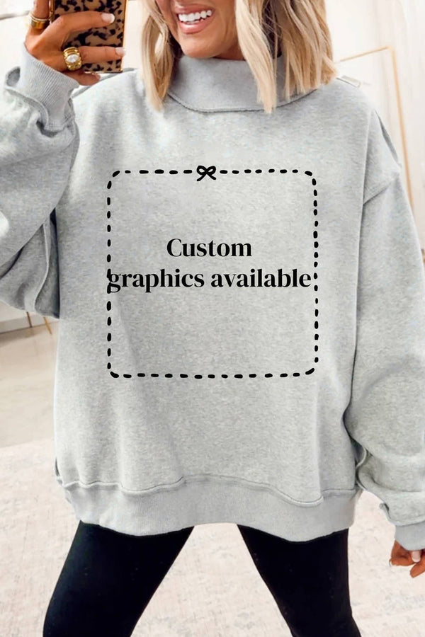 Neenah Mock Neck Sweatshirt