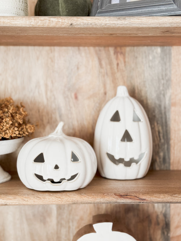 Ceramic Jack O'Lantern