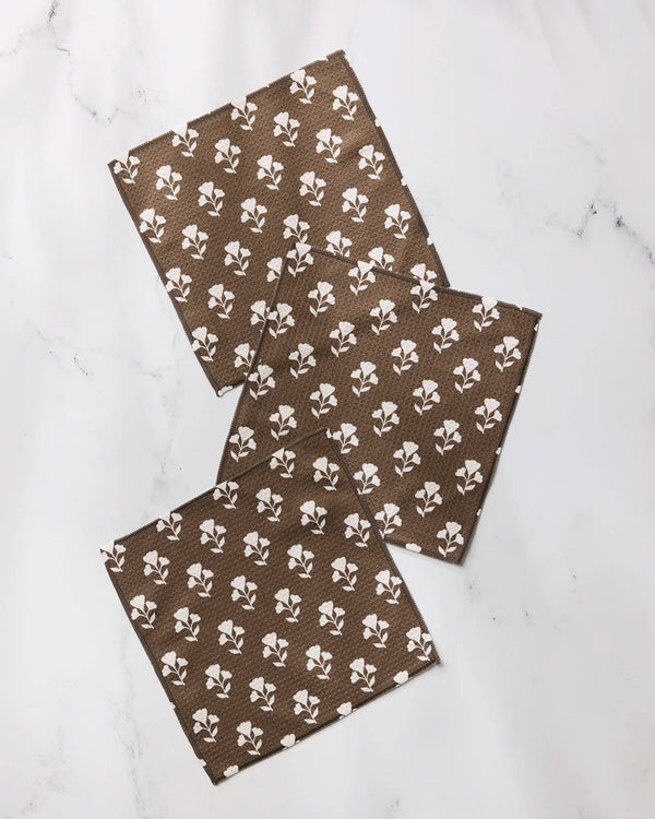 Autumn Blooms Dishcloth Set