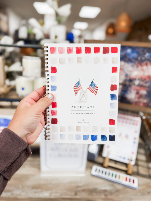 Americana Watercolor Workbook