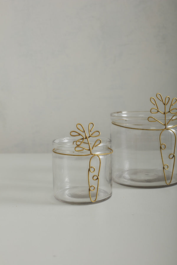 Golden Carrot Jar