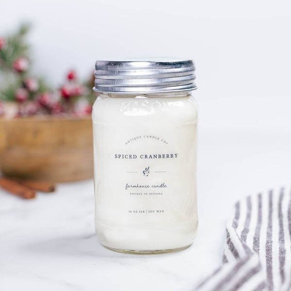 Spiced Cranberry Soy Candle