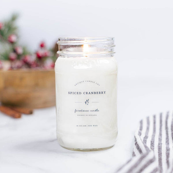 Spiced Cranberry Soy Candle
