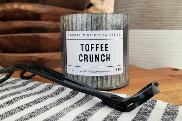 Fall Galvanized Tin Candle