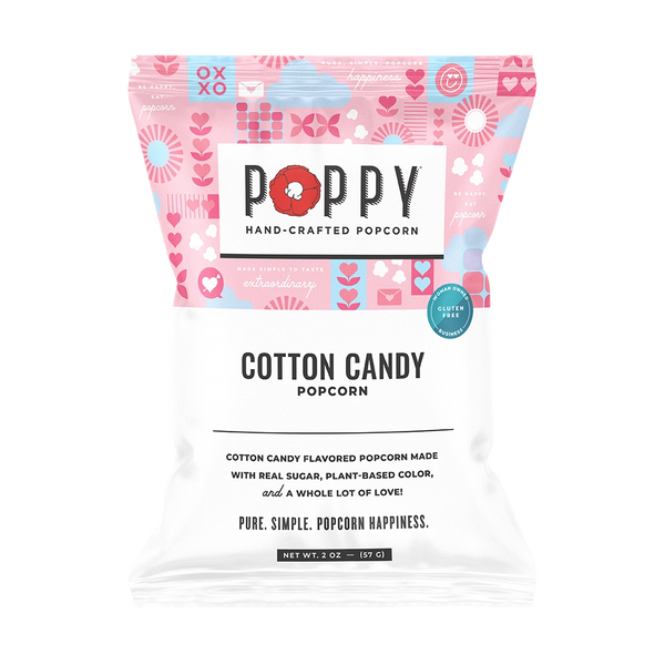 Cotton Candy Snack Bag Popcorn