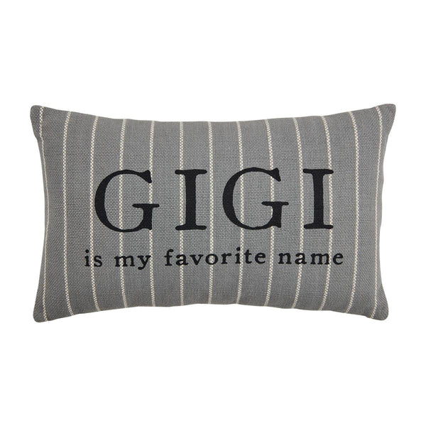 Grandma Striped Pillow