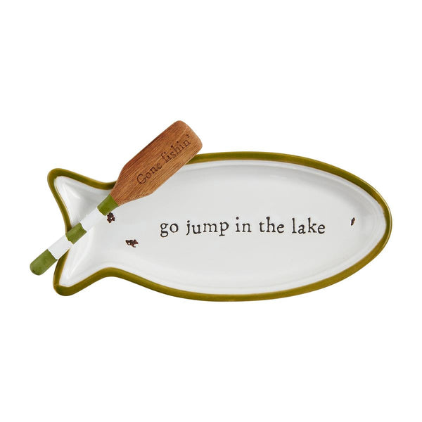 Go Jump In the Lake Everything Plate Set