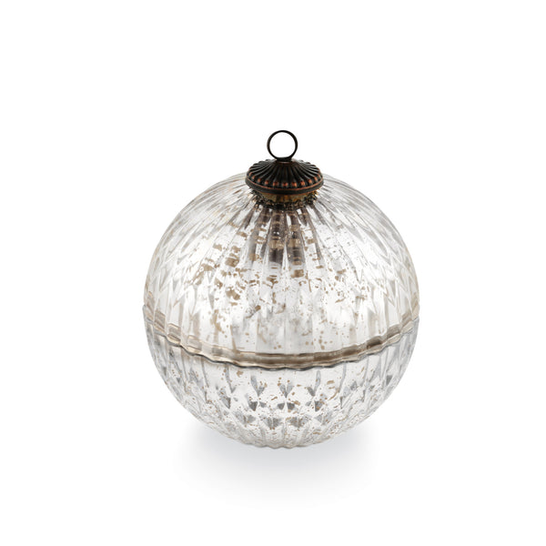 Silver Balsam & Cedar Mercury Ornament