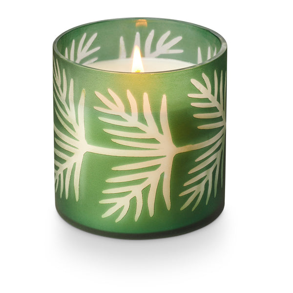 Sugar Pine Glass Candle