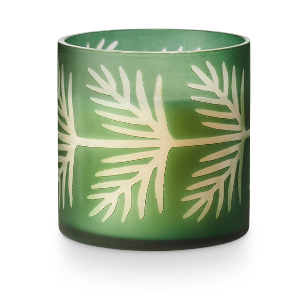 Sugar Pine Glass Candle