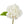 Load image into Gallery viewer, Faux Hydrangea Stem, White
