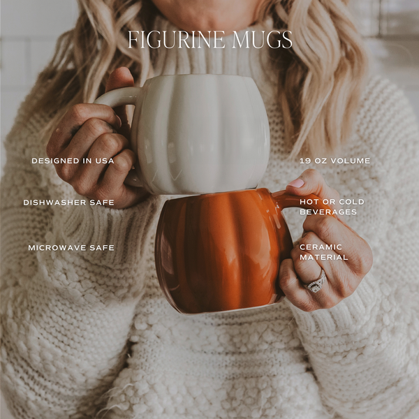 Cream Pumpkin Mug