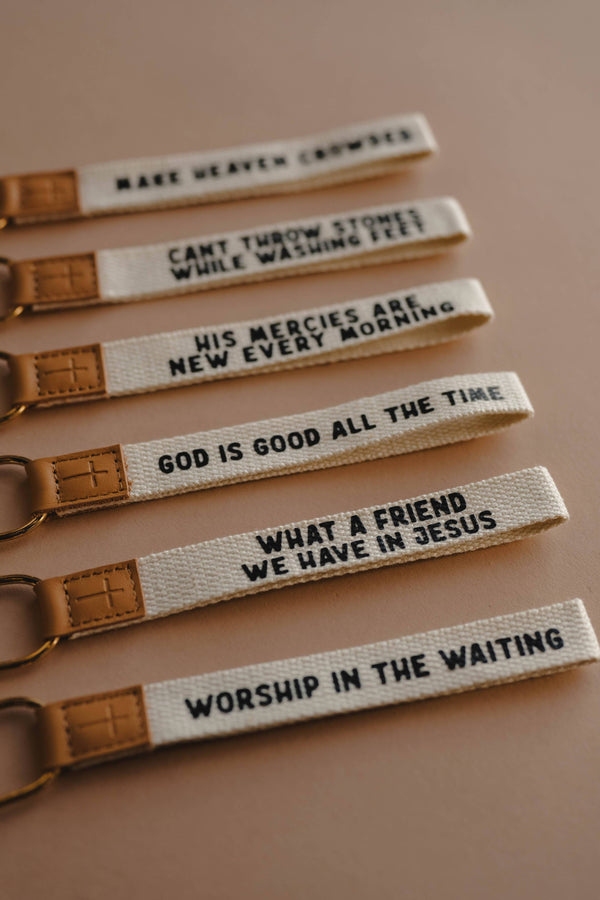 Worship In The Waiting Wristlet
