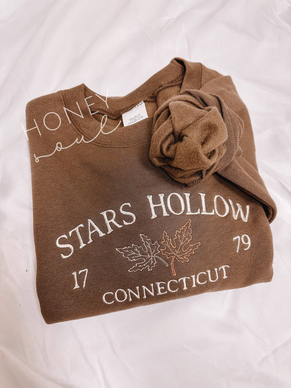 Stars Hollow Embroidered Sweatshirt