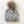 Load image into Gallery viewer, Gray Fleur-De-Lis Pom Hat
