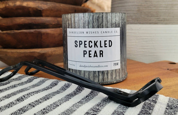 Fall Galvanized Tin Candle