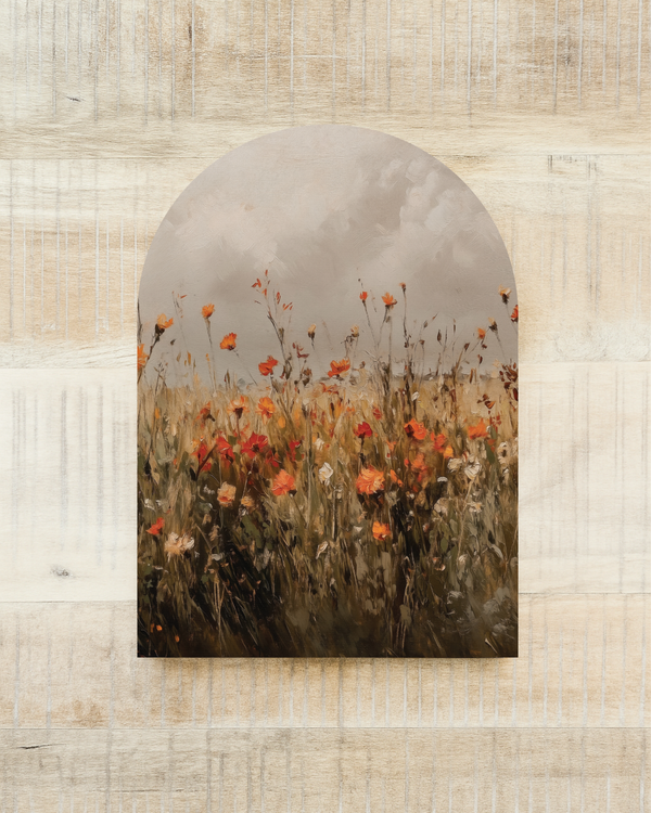 Fall Wildflower Field, Arch