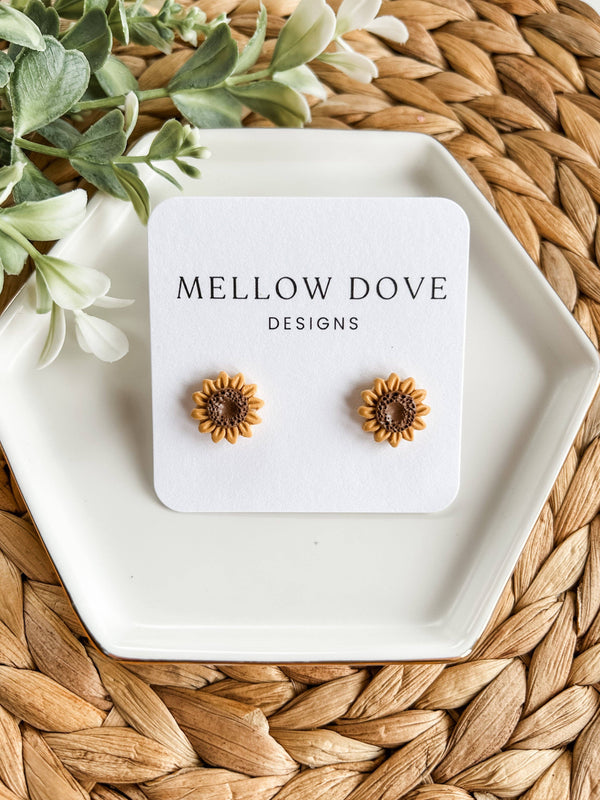 Sunflower Studs