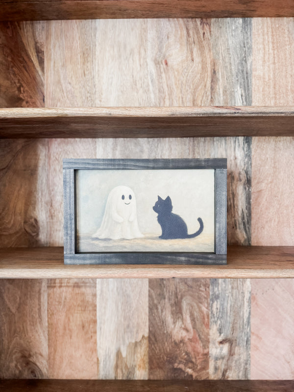 Ghost and Kitten