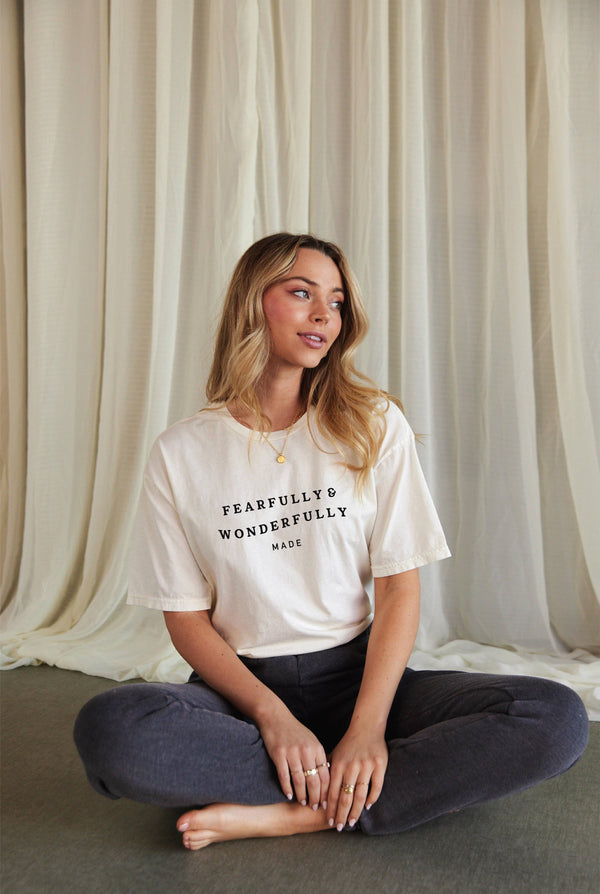 Fearfully & Wonderfully Made Mineral Wash Top