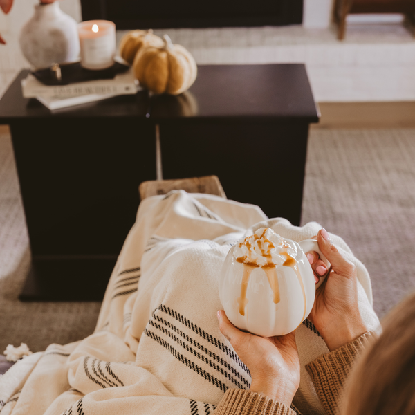 Cream Pumpkin Mug