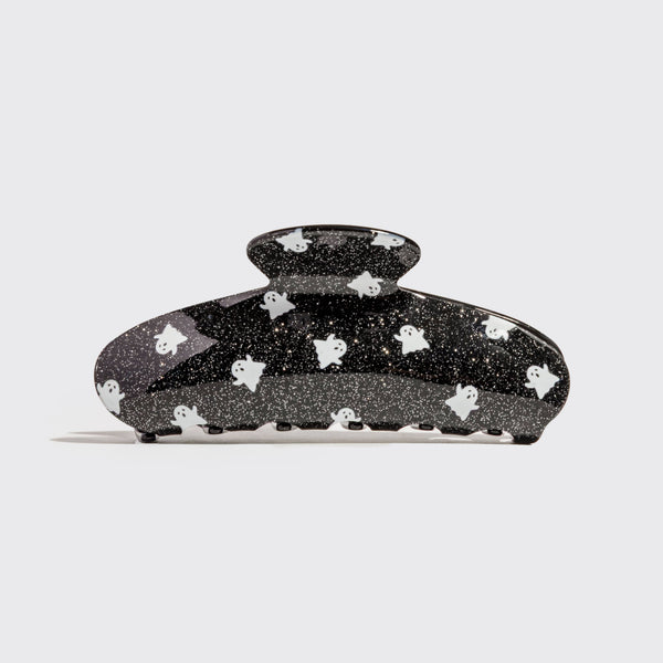Ghosts Glitter Claw Clip