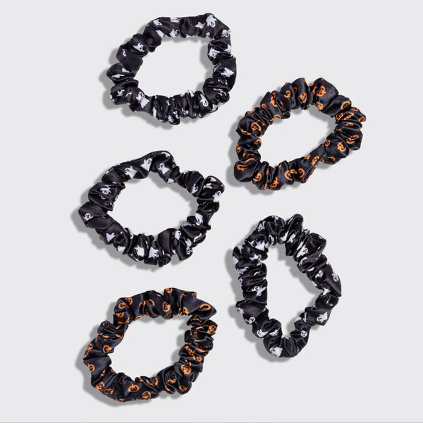 Ghosts & Pumpkins Scrunchies