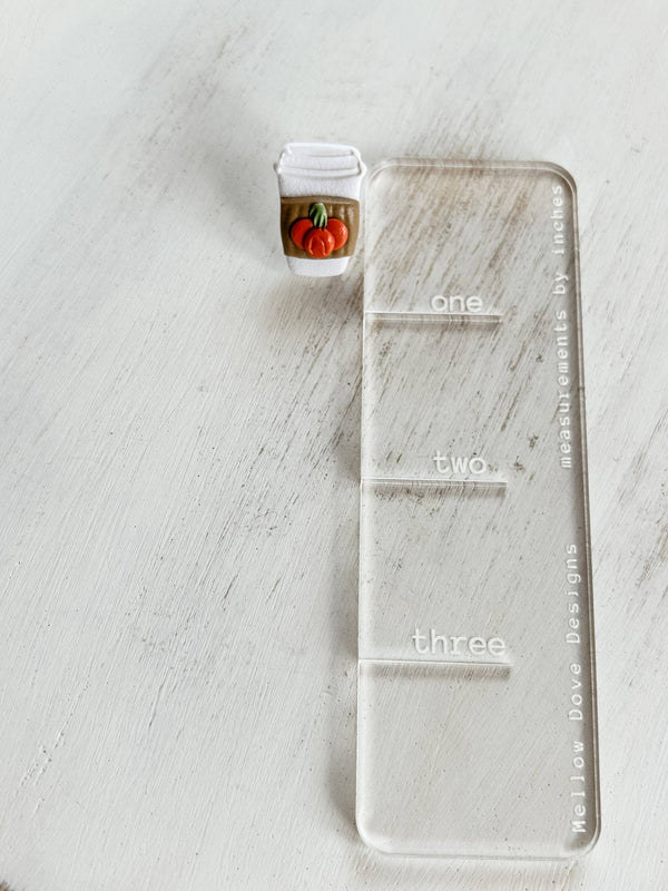 Pumpkin Spice Latte Studs