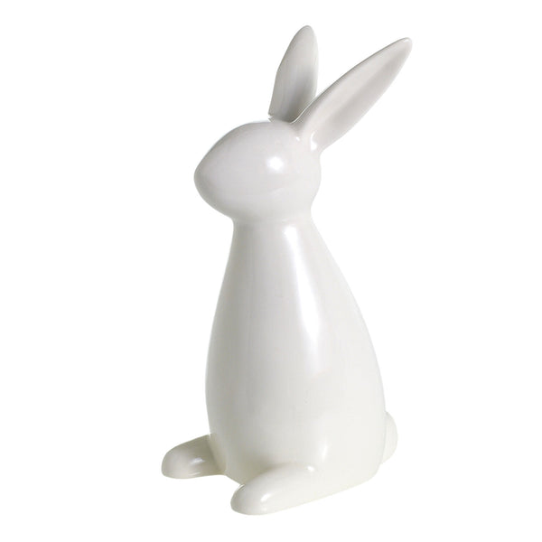 White Ceramic Bunny