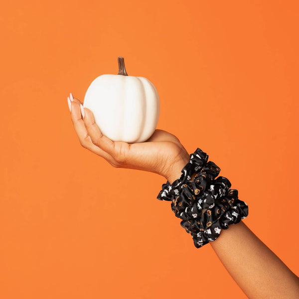 Ghosts & Pumpkins Scrunchies