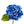 Load image into Gallery viewer, Faux Hydrangea Stem, Blue
