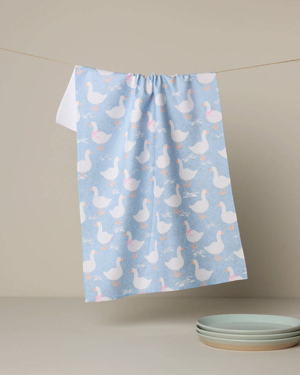 Duck Trail Tea Towel