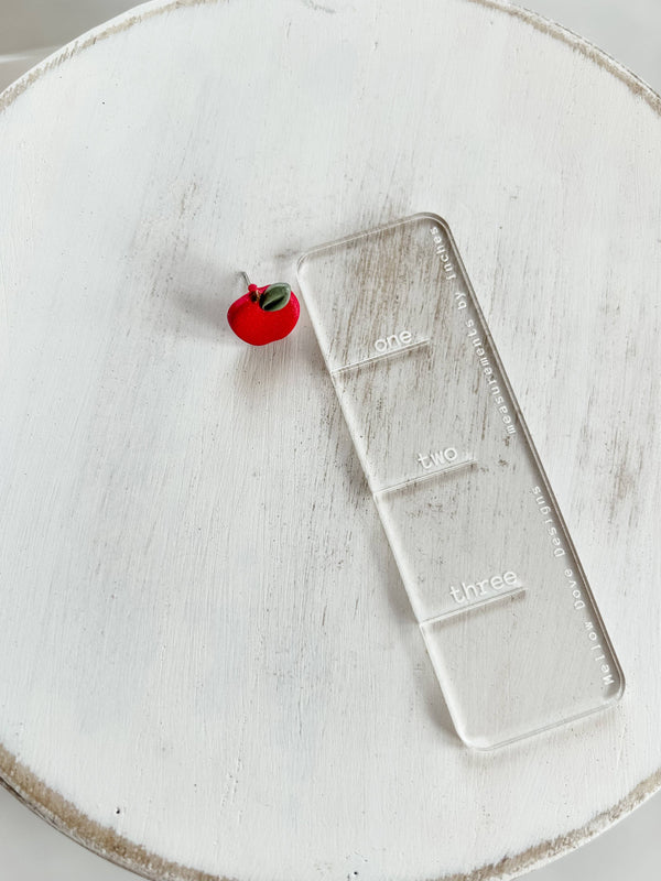 Apple + Pencil Teacher Stud Pack