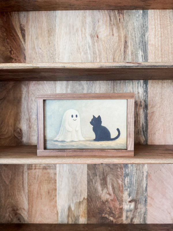 Ghost and Kitten