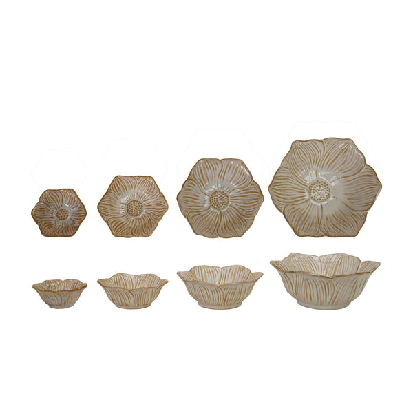 Flower Bowl Set